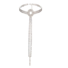 Load image into Gallery viewer, 2019 Hot Selling Rhinestone Choker Crystal Gem Luxury Chokers Collar Chocker Chunky Y necklace Women jewelry Accessories