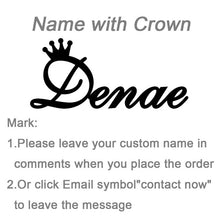 Load image into Gallery viewer, Personalized Necklace,Name Necklace,Custom Name Necklace,Personalized Name Plate Jewelry,Alloy Necklace