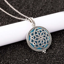 Load image into Gallery viewer, Aroma Diffuser Elephant Open Antique Vintage Lockets Pendant Perfume Essential Oil Aromatherapy Locket Necklace +1Sequin HJ166