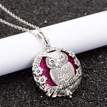 Load image into Gallery viewer, Aroma Diffuser Elephant Open Antique Vintage Lockets Pendant Perfume Essential Oil Aromatherapy Locket Necklace +1Sequin HJ166