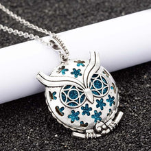 Load image into Gallery viewer, Aroma Diffuser Elephant Open Antique Vintage Lockets Pendant Perfume Essential Oil Aromatherapy Locket Necklace +1Sequin HJ166