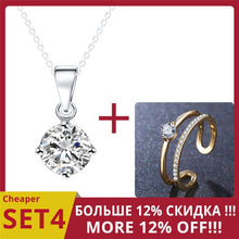 Load image into Gallery viewer, Geometric Zircon Choker Necklaces For Women Girls Bijoux Gold Sliver Color Rhinestone Necklace Fashion Jewelry Christmas Gift