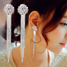 Load image into Gallery viewer, New Imitation Pearl Heart Leaf Crystal Flower Tassel Star Earrings Geometry Drop Earring For Women Statement Earrings Wholesale