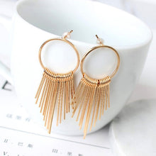 Load image into Gallery viewer, New Imitation Pearl Heart Leaf Crystal Flower Tassel Star Earrings Geometry Drop Earring For Women Statement Earrings Wholesale