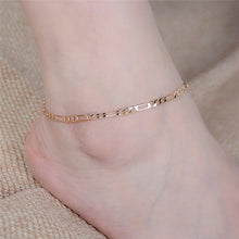 Load image into Gallery viewer, 24cm Fine Sexy Anklet Ankle Bracelet Cheville Barefoot Sandals Foot Jewelry Leg Chain On Foot Pulsera Tobillo For Women Halhal