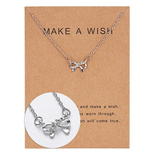Load image into Gallery viewer, Fashion Elegant Animal Necklace Elephant Dragonfly Butterfly Flower Necklaces Vintage Necklace Pendant Charm Women Friend Gift