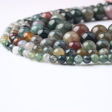 Load image into Gallery viewer, LanLi  Fashiont Jewelry 4/6/8/10/12mm natural stones Loose Beads series DIY men and women Bracelet Necklace anklet Accessories