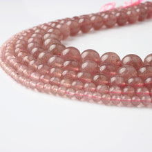 Load image into Gallery viewer, LanLi  Fashiont Jewelry 4/6/8/10/12mm natural stones Loose Beads series DIY men and women Bracelet Necklace anklet Accessories