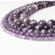 Load image into Gallery viewer, LanLi  Fashiont Jewelry 4/6/8/10/12mm natural stones Loose Beads series DIY men and women Bracelet Necklace anklet Accessories