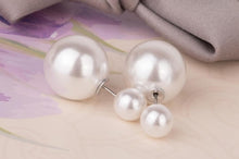 Load image into Gallery viewer, 16 Choics Candy Colour Pendientes Earrings Ball Shape Plastic Stud Earring Double-sided pearl Colored ear studs oorbellen M0322