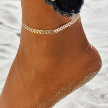 Load image into Gallery viewer, Delicate Summer Beach Women Tassel Star Pendant Layers Ankle 3 Pcs/Lot Link Chain Anklets Foot Bracelet On The Leg Jewelry