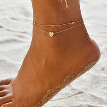 Load image into Gallery viewer, Delicate Summer Beach Women Tassel Star Pendant Layers Ankle 3 Pcs/Lot Link Chain Anklets Foot Bracelet On The Leg Jewelry
