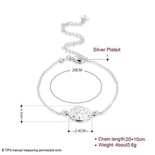 Load image into Gallery viewer, Fashion Beach Vintage Silver Charm Anklets 925 Jewelry Silver Plated Life Tree Pendant Ankle Bracelets Foot Chain Jewelry