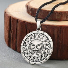 Load image into Gallery viewer, Viking Valknut Pendant Men's Necklace Women Round Pagan Religious Male Man Slavic Silver Steampunk Jewelry Tibetan Amulet Gift