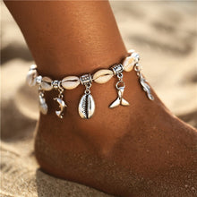 Load image into Gallery viewer, Starfish Pendant Anklets 2019 For Women New Stone Beads Shell Anklet Bohemian Bracelets On Leg BOHO Ocean Jewelry Drop Shipping