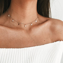 Load image into Gallery viewer, 2019 New Boho Women chocker gold Silver Chain star choker Necklace collana Kolye Bijoux Collares Mujer gargantilha Collier Femme