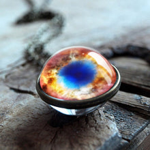 Load image into Gallery viewer, 2019 New Galaxy Double Sided Pendant Outer Space Necklace Universe Silver Jewelry Glass Pendant  Art Picture Handmade Necklaces