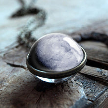 Load image into Gallery viewer, 2019 New Galaxy Double Sided Pendant Outer Space Necklace Universe Silver Jewelry Glass Pendant  Art Picture Handmade Necklaces