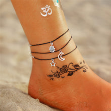 Load image into Gallery viewer, 2019 New Boho Turtle Pendant Anklets For Women Shell Anklet Bracelets On The Leg Bohemian Foot Ocean Jewelry Drop Shipping