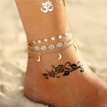 Load image into Gallery viewer, 2019 New Boho Turtle Pendant Anklets For Women Shell Anklet Bracelets On The Leg Bohemian Foot Ocean Jewelry Drop Shipping