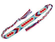 Load image into Gallery viewer, Bohemian Tie Tassels Woven Friendship Bracelet Women Men 2019 New Fashion Summer String Braided Soft Surf Beach Bracelet&amp;Anklet