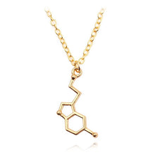 Load image into Gallery viewer, 2019 Serotonin Molecule Pendants Necklaces