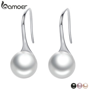 BAMOER 925 Sterling Silver Elegant Round