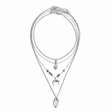 Load image into Gallery viewer, Crystal Heart Necklace Pendant Female Short Gold Chain Necklace Pendant Necklace Crystal Heart Necklace Chocker neck