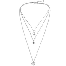 Load image into Gallery viewer, Crystal Heart Necklace Pendant Female Short Gold Chain Necklace Pendant Necklace Crystal Heart Necklace Chocker neck