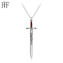 Load image into Gallery viewer, Game of Thrones necklace Stark family lion wolf dragon deer Lannister Targaryen Stark Baratheon Arryn Greyjoy family members