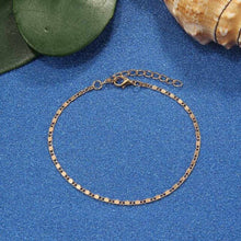 Load image into Gallery viewer, MINHIN Multi Layer Boho Anklets For Women Fashion Sun Pendent Silver Anklet Handmade Chain Anklets Foot Jewelry 2 Pcs