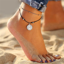 Load image into Gallery viewer, IF YOU Bohemia Sunflower Pineapple Summer Beach Multilayer Anklets For Women Foot Chain Anklet Jewelry Bracelet On Leg 2019 New